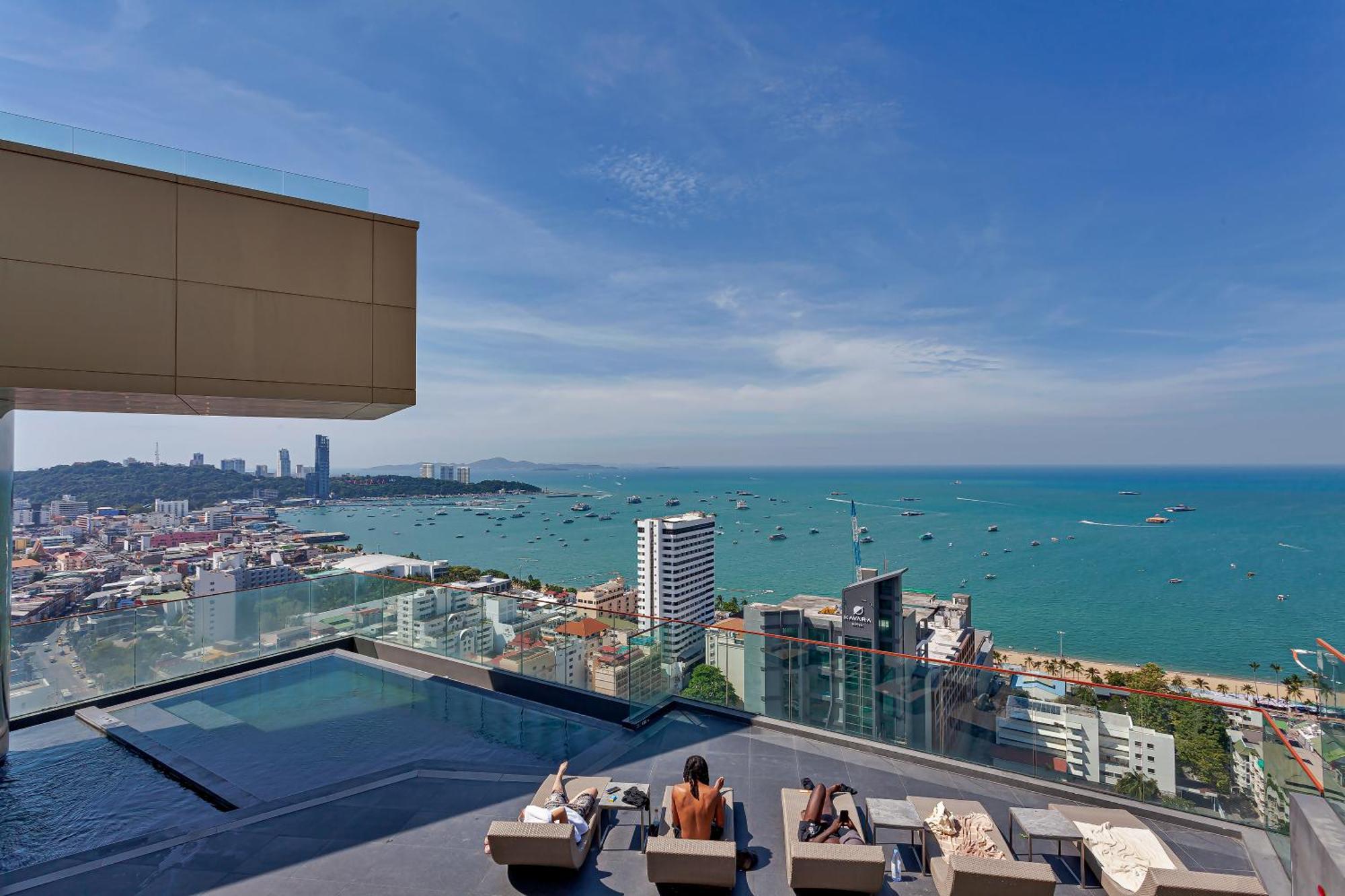 Edge Central Pattaya Sea View High Floor 23,26 Экстерьер фото